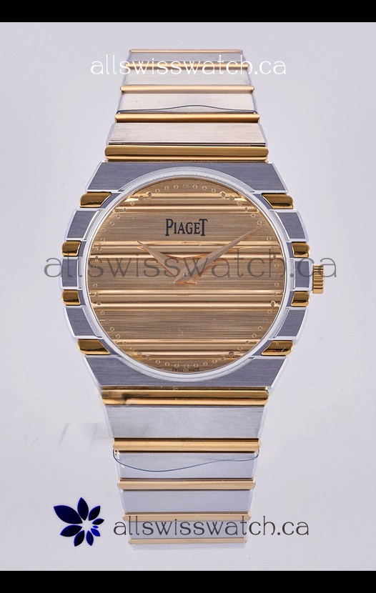 Piaget Polo 79 Two Tone Rose Gold Casing 39MM Super Clone Watch 
