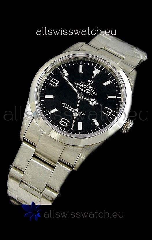 Rolex Explorer I Japanese Replica Steel Watch