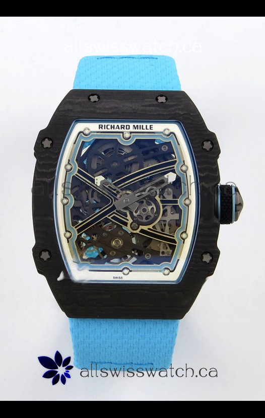 Richard Mille RM67-02 Black NTPT 37 Grams CRMA7 Clone Movement 