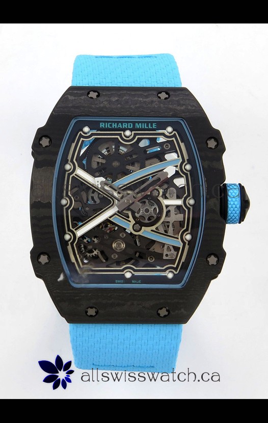Richard Mille RM67-02 Black NTPT 37 Grams CRMA7 Clone Movement 