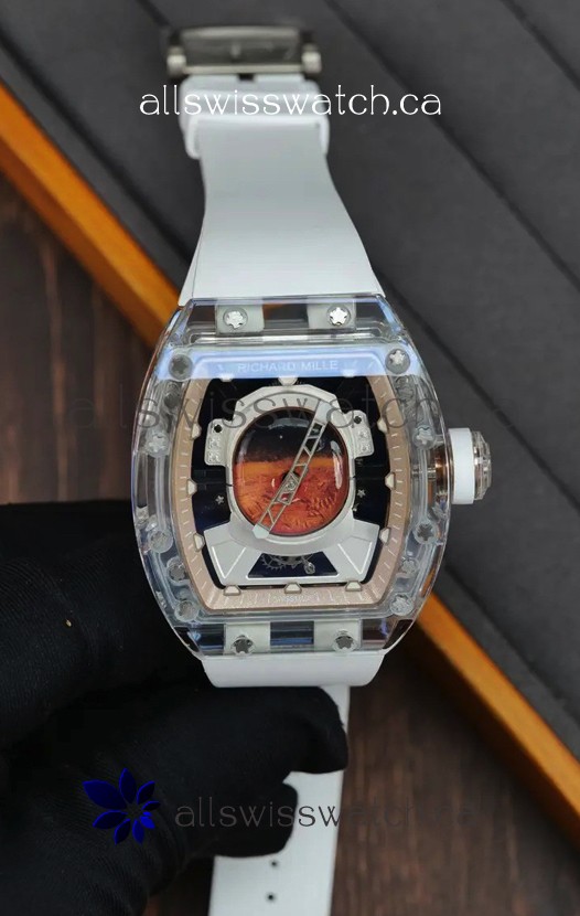 Richard Mille RM52-05 Pharrell Williams Genuine Sapphires Casing Super Clone Watch 
