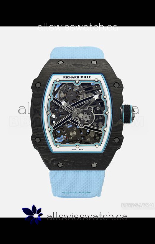 Richard Mille RM67-02 Black NTPT 37 Grams CRMA7 Clone Movement 