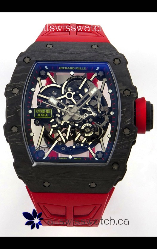 Richard Mille RM035-02 Black NTPT FREE SPRUNG MVMNT Super Clone Watch