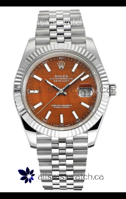 Rolex Datejust Cal.3235 Movement Tiger Dial 41MM Super Clone Watch 