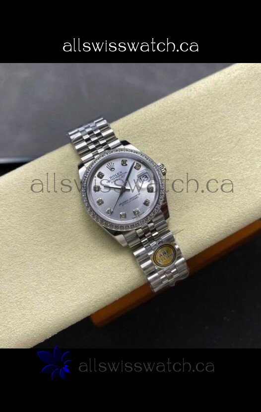 Rolex Super Clone Datejust 31MM Steel Dial Jubilee Super Clone Watch