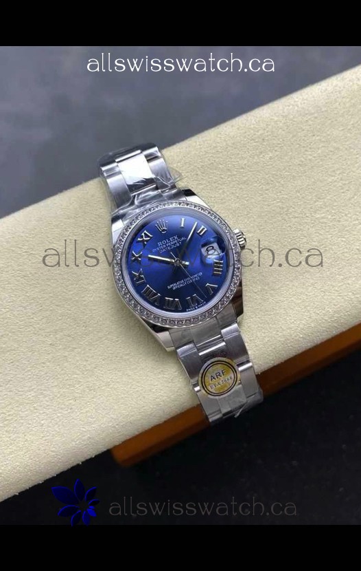 Rolex Super Clone Datejust 31MM Dark Blue Dial Super Clone Watch 
