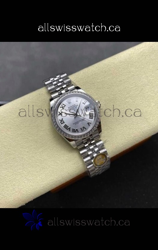 Rolex Super Clone Datejust 31MM Steel Dial Jubilee Super Clone Watch 