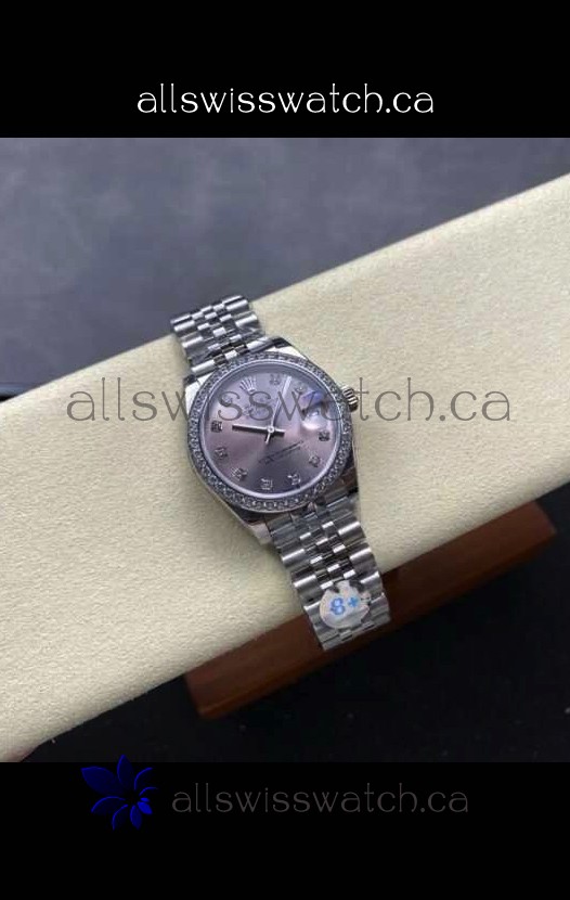 Rolex Super Clone Datejust 31MM Pink Dial Steel Case Super Clone Watch 