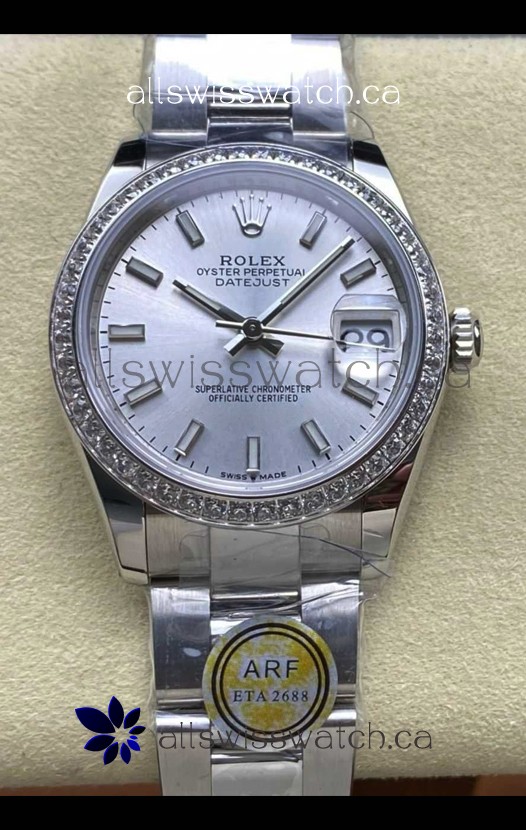 Rolex Super Clone Datejust 31MM Steel Dial and Case Super Clone Watch