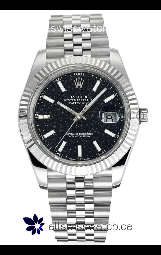 Rolex Datejust Cal.3235 Movement Starry Dial 41MM Super Clone Watch 