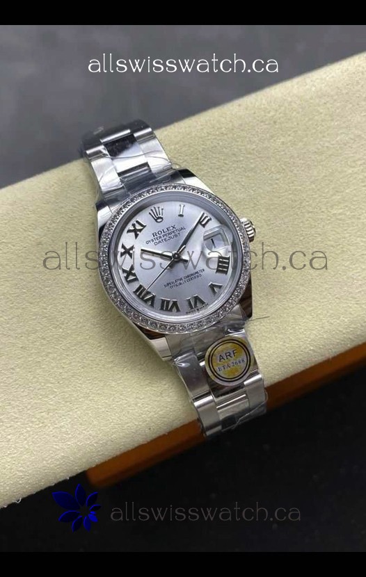 Rolex Super Clone Datejust 31MM White Dial Oyster Super Clone Watch 