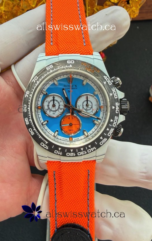 Rolex Daytona DiW VELOCE CarboQuartz Super Clone Watch 
