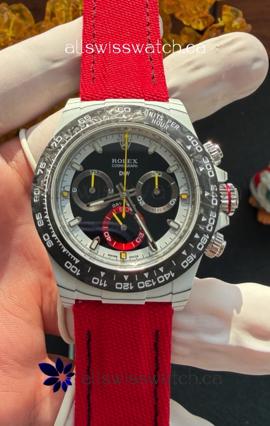 Rolex Daytona DiW Quantum Racer CarboQuartz Super Clone Watch 