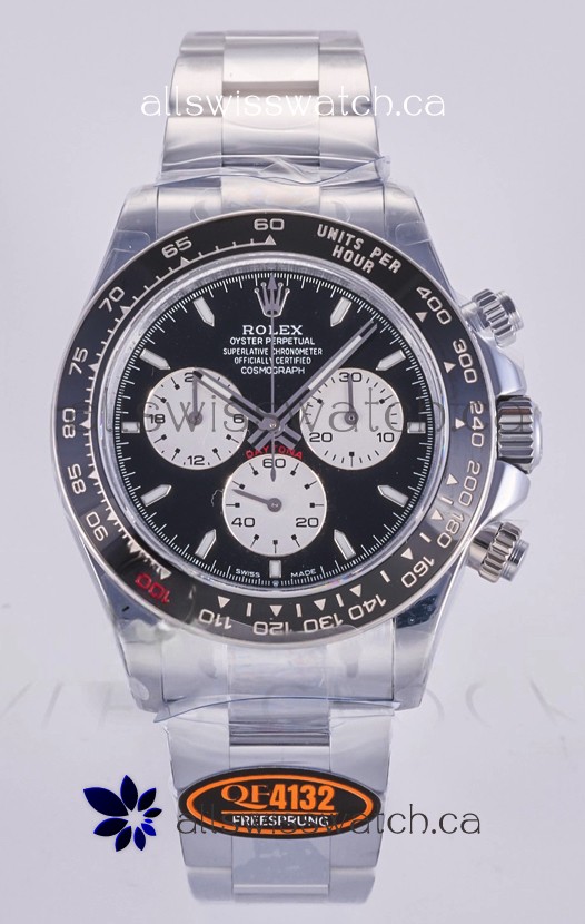 Rolex Daytona 126525 Le Mans White Gold FREE SPRUNG MVMT Super Clone Watch 