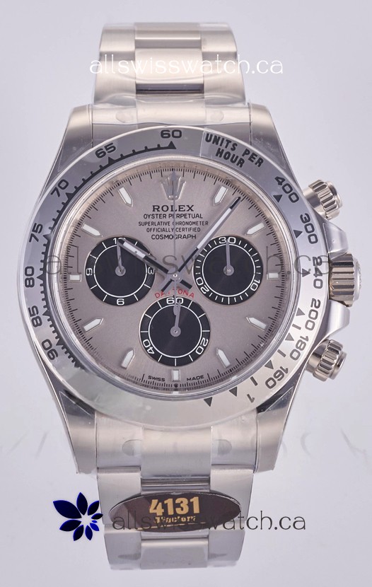 Rolex Daytona 126509 Silver Dial Stick Markers FREE SPRUNG MVMT Super Clone Watch 