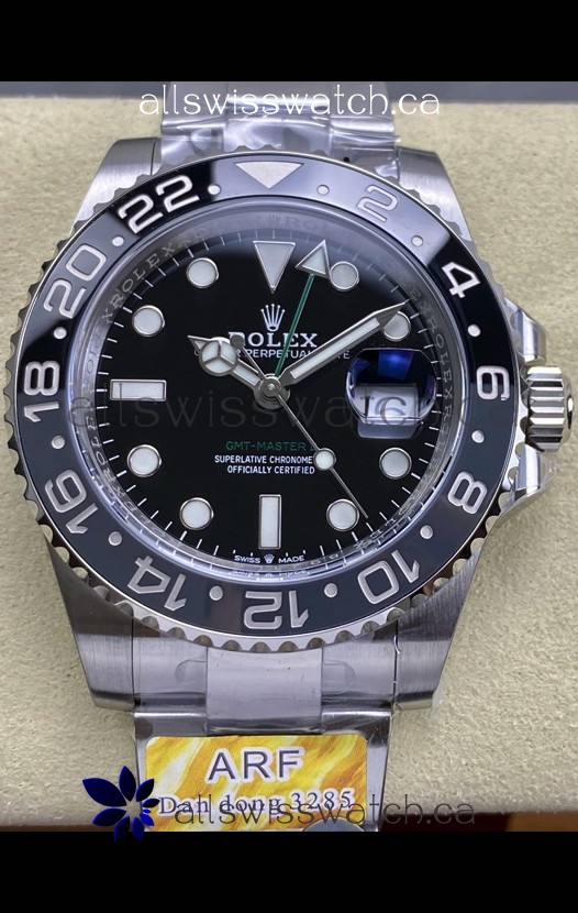 GMT Masters 126710GRNR Bruce Wayne Cal.3285 FREE SPRUNG MVMNT Super Clone 