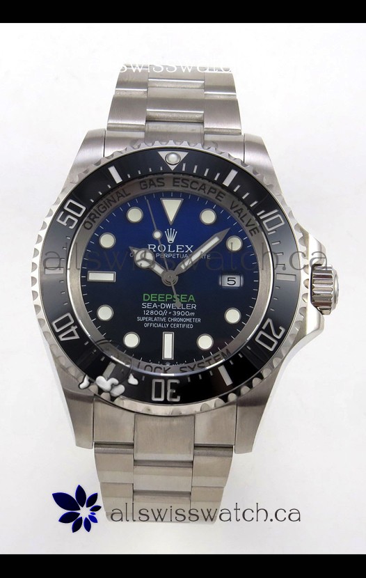 Rolex Sea-Dweller Deepsea Deep Blue REF# 136660 FREE SPRUNG MVMNT Super Clone Watch 
