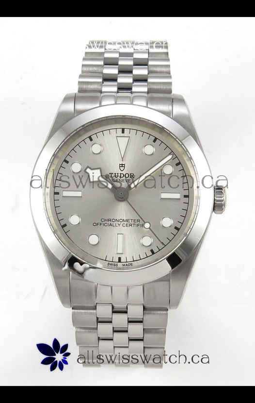 Tudor Black Bay 39MM Silver Dial Super Clone Watch 