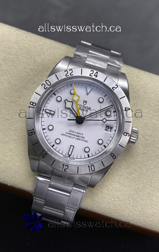 Tudor Black Bay PRO 79470-0004 GMT White Dial Super Clone Watch 