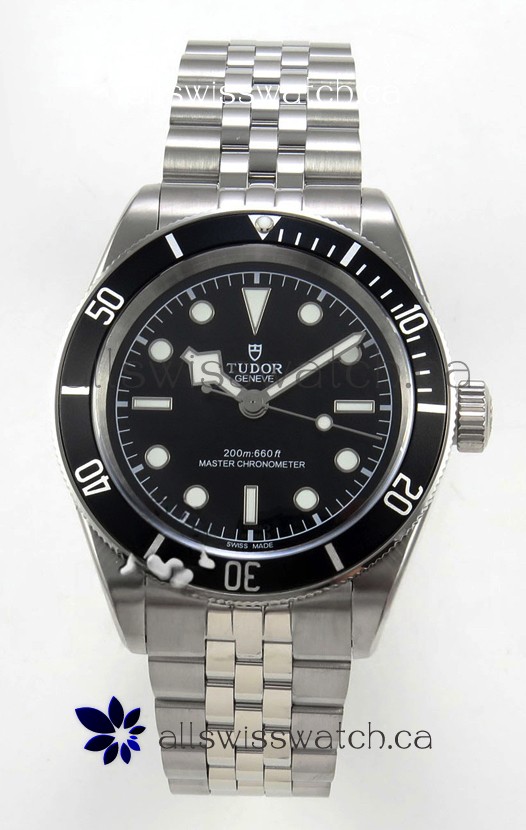 Tudor Black Bay 41 Black Dial and Bezel Jubilee Super Clone Watch 