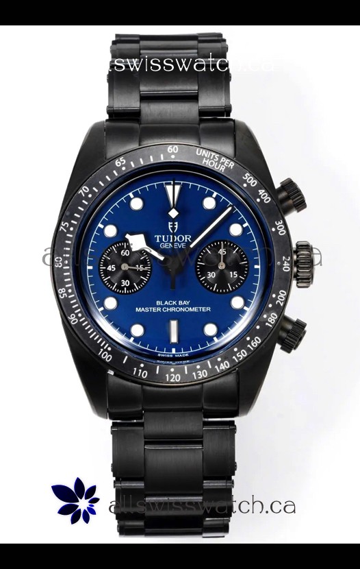 Tudor Heritage Black Bay Chrono Blue Dial Super Clone Watch 41MM