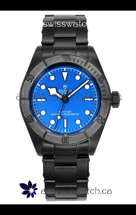 Tudor Black Bay PVD Case Blue Dial Swiss Replica Watch 