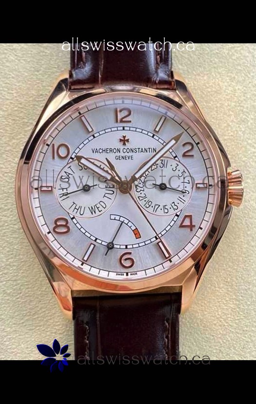 Vacheron Constantin Fiftysix Day-Date Rose Gold Super Clone Watch