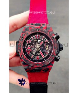 Hublot Big Bang Unico Red Carbon Las Vegas Boutique Edition Swiss Replica Watch