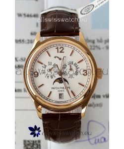 Patek Philippe Complications 4946R Swiss Replica Watch in White Dial 