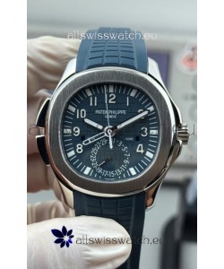 Patek Philippe Super Clone Aquanaut 5164 Opaline Blue Stainles Steel Swiss Watch 