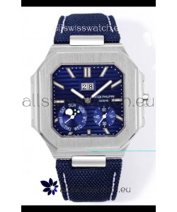 Patek Philippe Cubitus 5822 904L Steel Casing Blue Dial Swiss Replica Watch