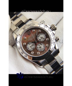 Rolex Daytona Japanese Movement Replica Watch in Mother of Pearl Dial 