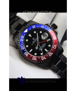 Rolex GMT Masters II Japanese Movement Replica Watch in PVD Casing 