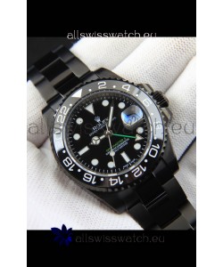 Rolex GMT Masters II Japanese Movement Replica Watch in PVD Casing 