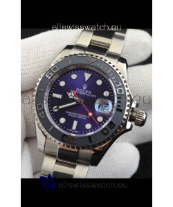 Rolex Yachtmaster Stainless Steel Japanese Replica Watch - 40MM - Blue Dial 