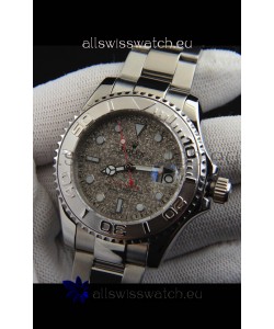 Rolex Yachtmaster Stainless Steel Japanese Replica Watch - 40MM - Grey Dial 