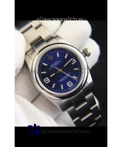 Rolex Oyster Perpetual Japanese Movement Replica Watch 36MM - Blue Dial