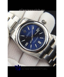 Rolex Oyster Perpetual Japanese Movement Replica Watch 36MM - Blue Dial