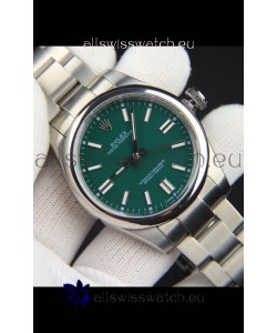 Rolex Oyster Perpetual Japanese Movement Replica Watch 41MM - Green Dial