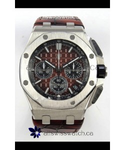 Royal Oak Offshore Chronograph 26420 Brown Dial Super Clone Watch 