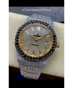 Royal Oak 15400 Iced Out Super Clone Edition 2 Super Clone Watch 