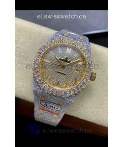 Royal Oak 15400 Iced Out Super Clone Edition 3 Super Clone Watch 