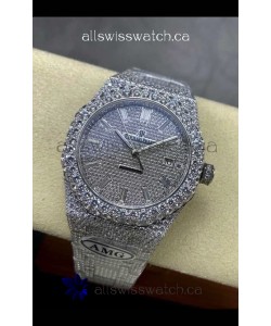 Royal Oak 15400 Iced Out Super Clone Edition 8 Super Clone Watch 