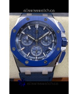 Royal Oak Offshore 26420CE Blue Dial Stainless Steel Super Clone Watch 