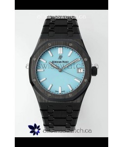 Royal Oak 15500 Tiffany Blue Dial Ceramic Super Clone Watch 