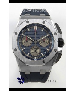 Royal Oak Offshore Chronograph 26420 Titanium Blue Dial Super Clone Watch 