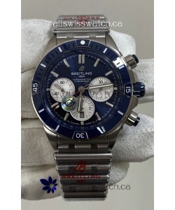 B01 42 Edition Swiss 904L Steel Casing Blue Dial Super Clone Watch 