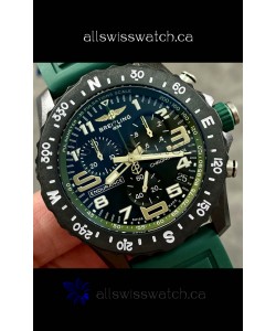 Breitling Endurance PRO 44 Green Strap Swiss Quartz Replica Watch