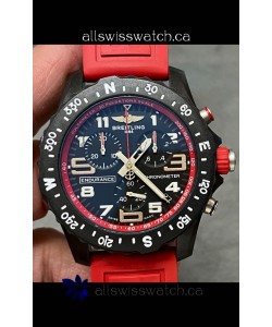 Breitling Endurance PRO 44 Red Strap Swiss Quartz Replica Watch
