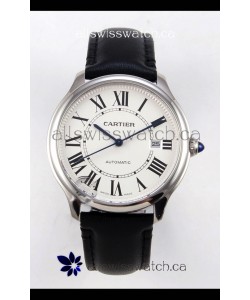 Cartier Ronde Louis 40 Stainless Steel Super Clone Watch 